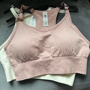 Sports Bras (2) Seamless & Wireless NEW